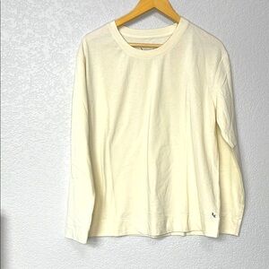 Koolaburra by Ugg Long Sleeve Shirt Cream size Medium